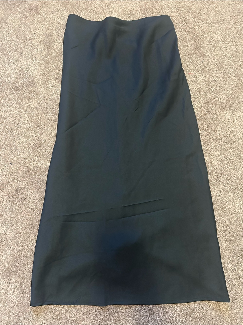 Hollister silk midi skirt